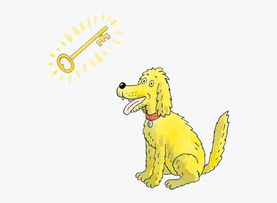 Dog Catches Something, Transparent Clipart