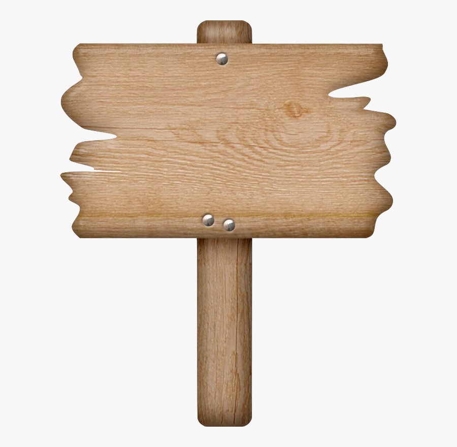 Transparent Blank Sign Png - Blank Wooden Sign Clipart, Transparent Clipart