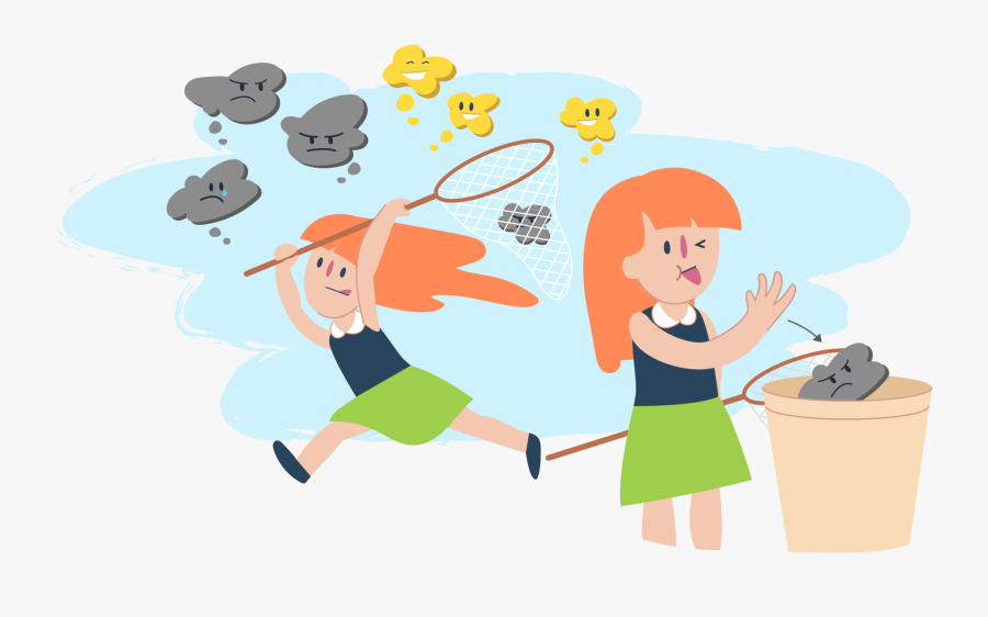 Girl Running - Cartoon, Transparent Clipart