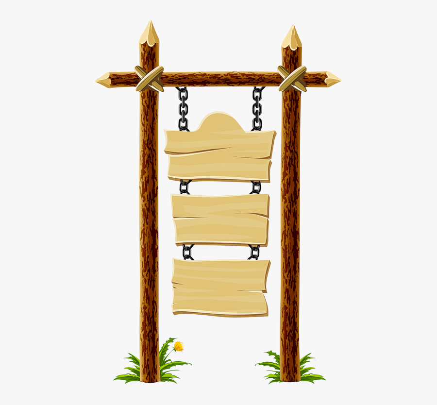 Wooden Frame Pinterest Clip - Wooden Street Sign Clipart, Transparent Clipart