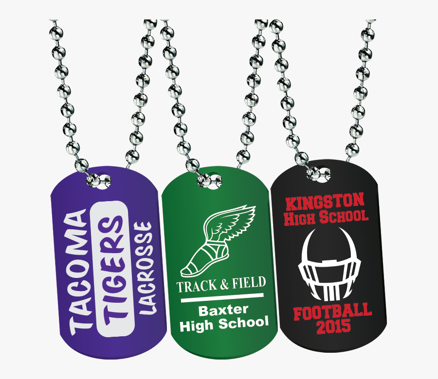 Dog Tags - Dog Tags For Football, Transparent Clipart
