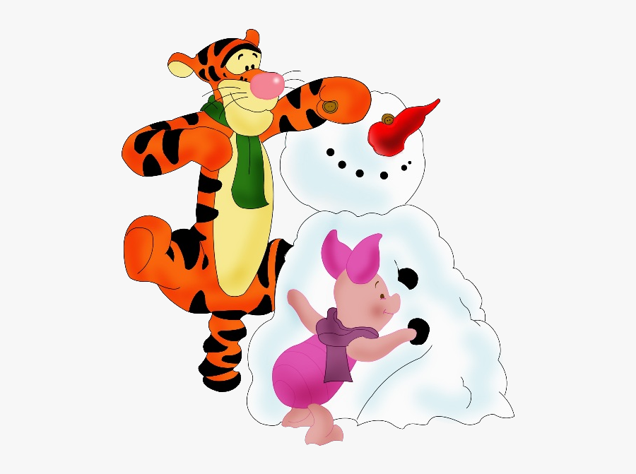 Winnie The Pooh Xmas Winnie The Pooh Christmas, Disney - Winnie-the-pooh, Transparent Clipart