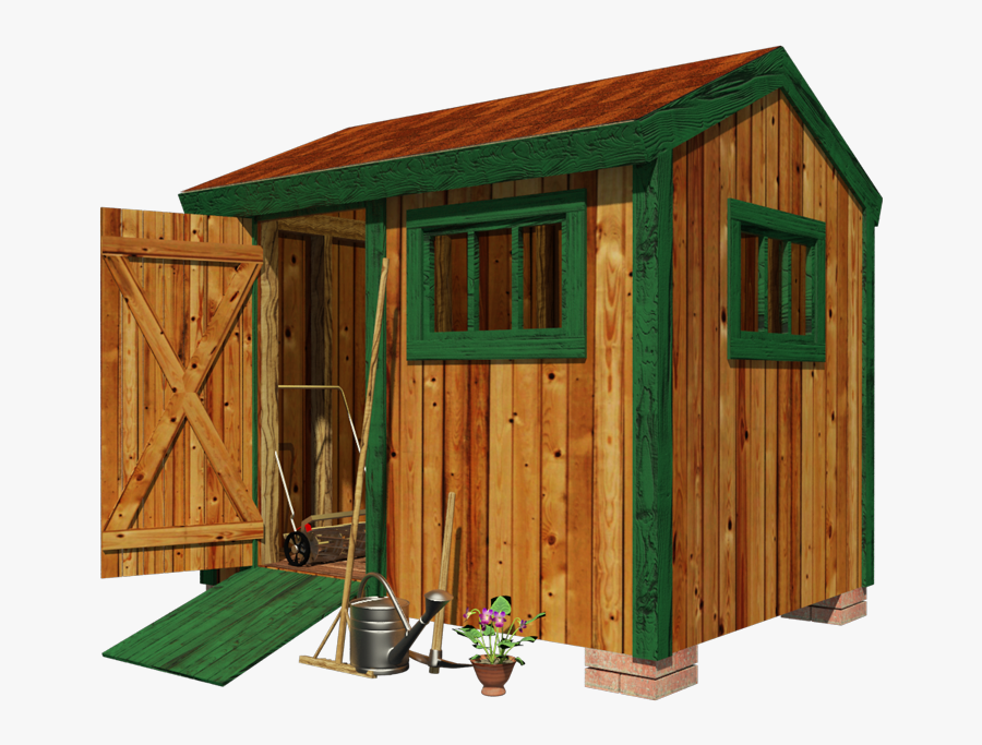 Garden Tool Shed Plans - Shed, Transparent Clipart