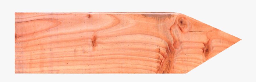 Wood Arrow Symbol - Plywood, Transparent Clipart