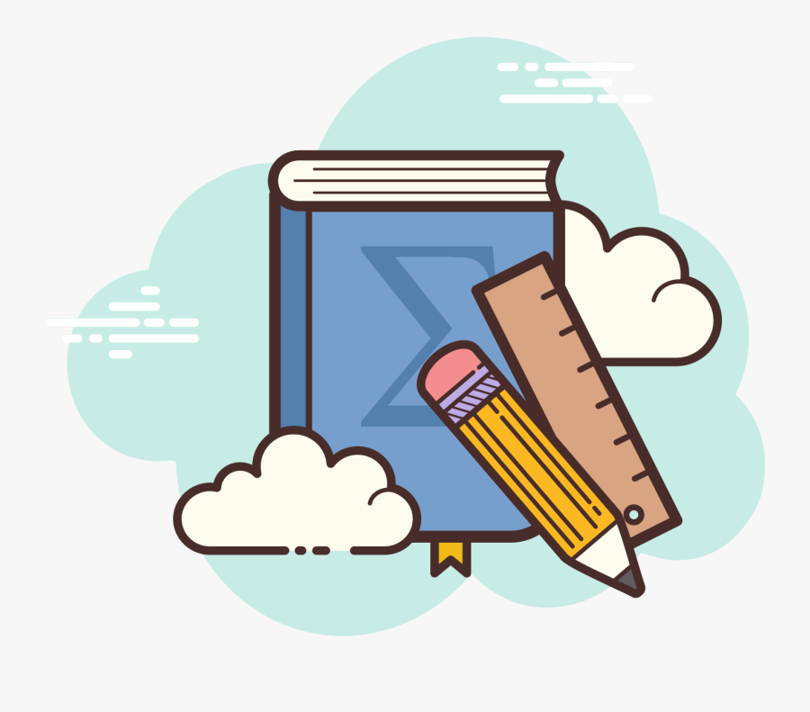 Math Book Icon - Online Shop Icon Png, Transparent Clipart