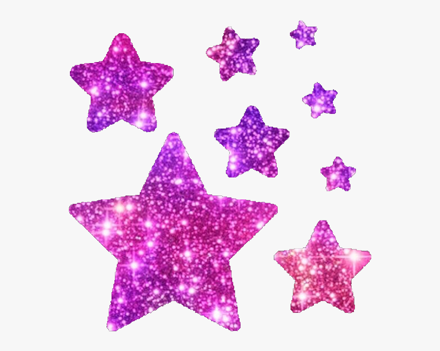 Sparks Clipart Glitter Sparkle - Glitter Star Pink Png, Transparent Clipart