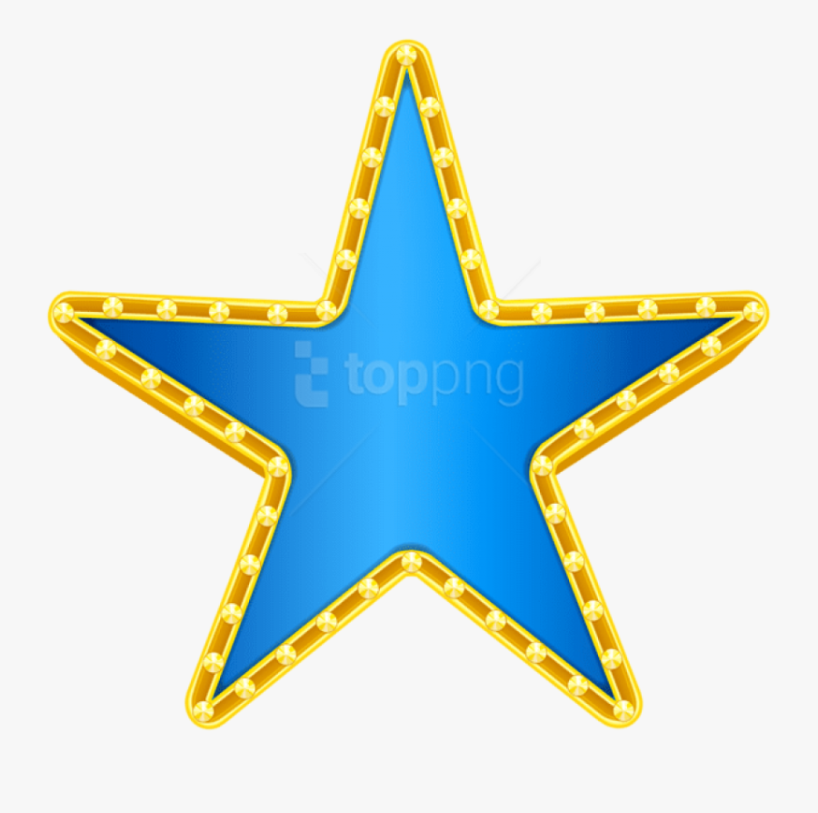 Download Blue Clipart Png - ดาว Png, Transparent Clipart