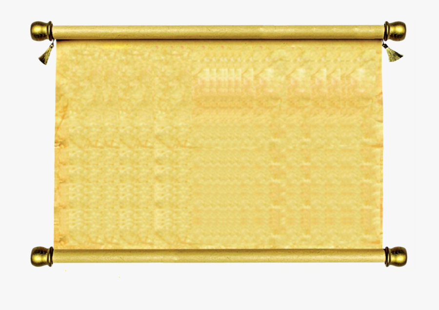 Roll Old Paper Letter, Transparent Clipart