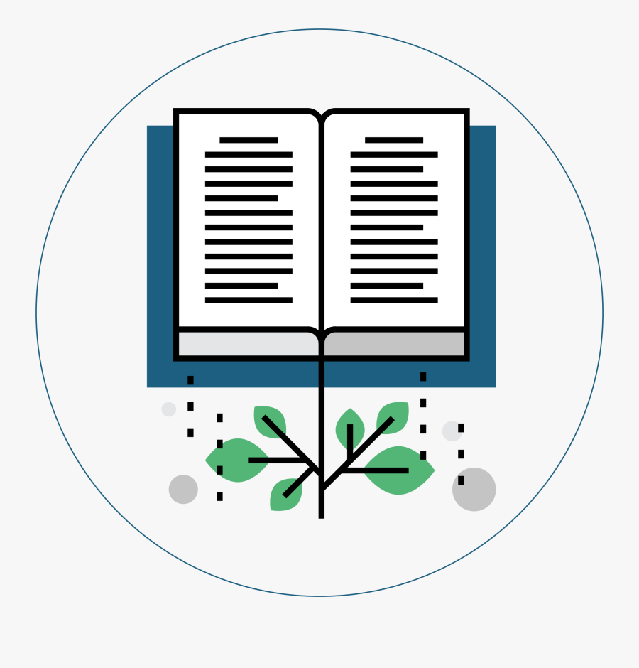 Textbook Clipart Educational Material - Circle, Transparent Clipart