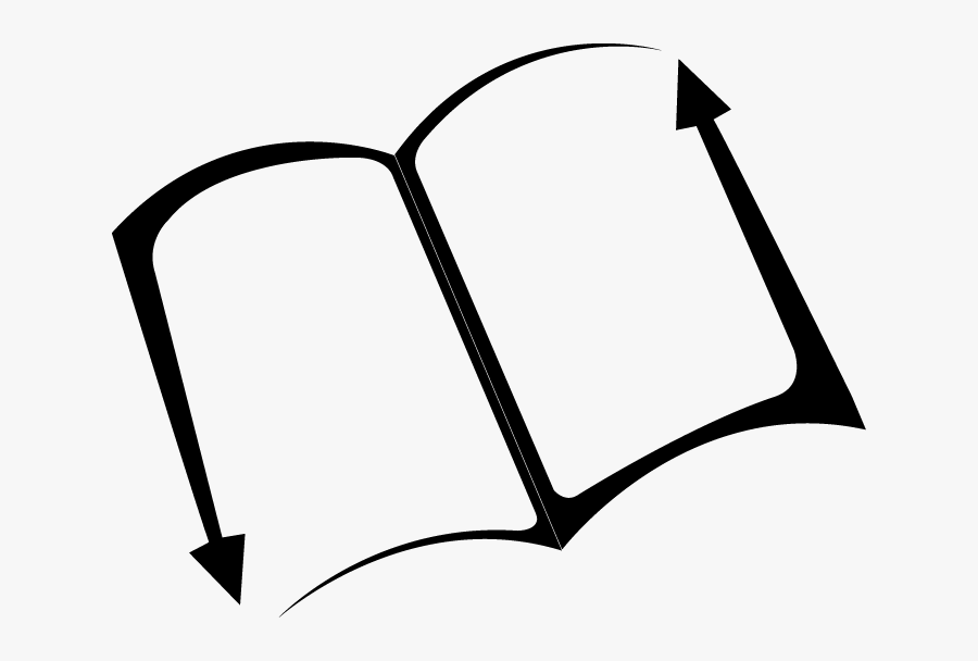 Graphic Black And White Library Textbook Clipart Logo - Textbook Logo, Transparent Clipart