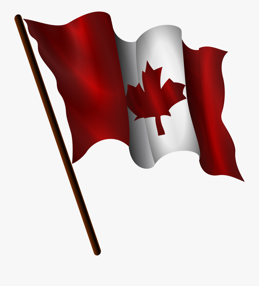 Transparent Chinese Flag Png - Canada Flag Waving Clipart, Transparent Clipart