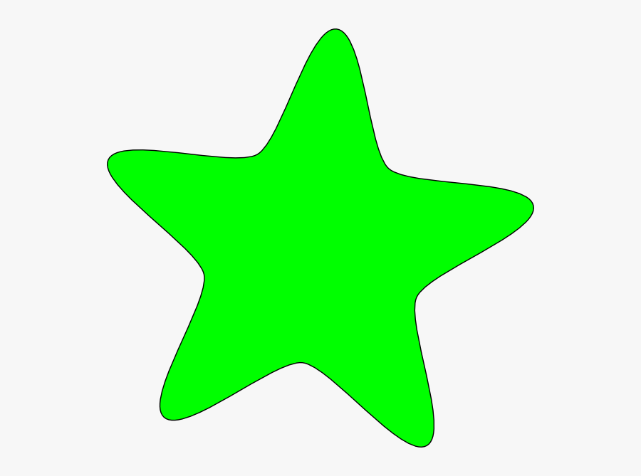 Star Svg Clip Arts - Green Star Clip Art, Transparent Clipart