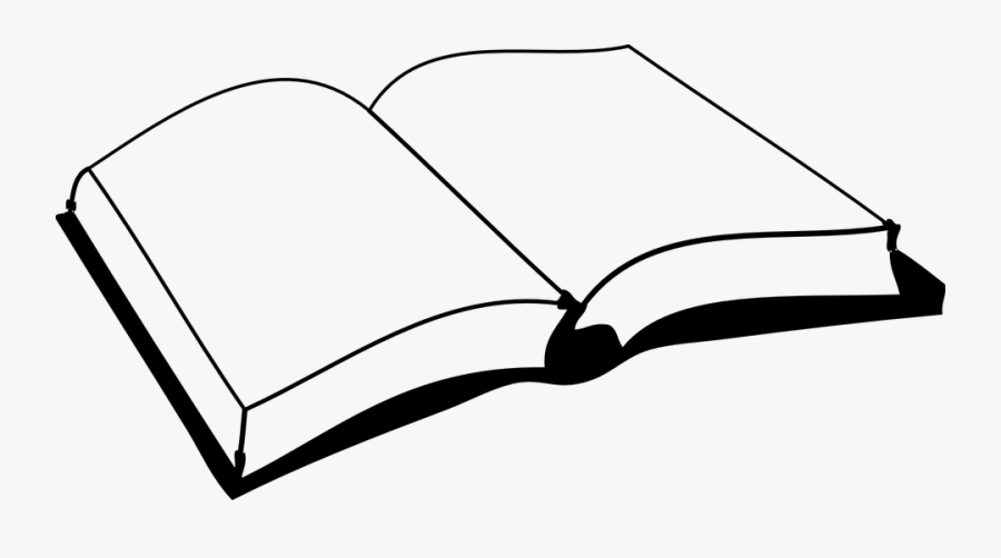 Book Clipart Black And White, Transparent Clipart