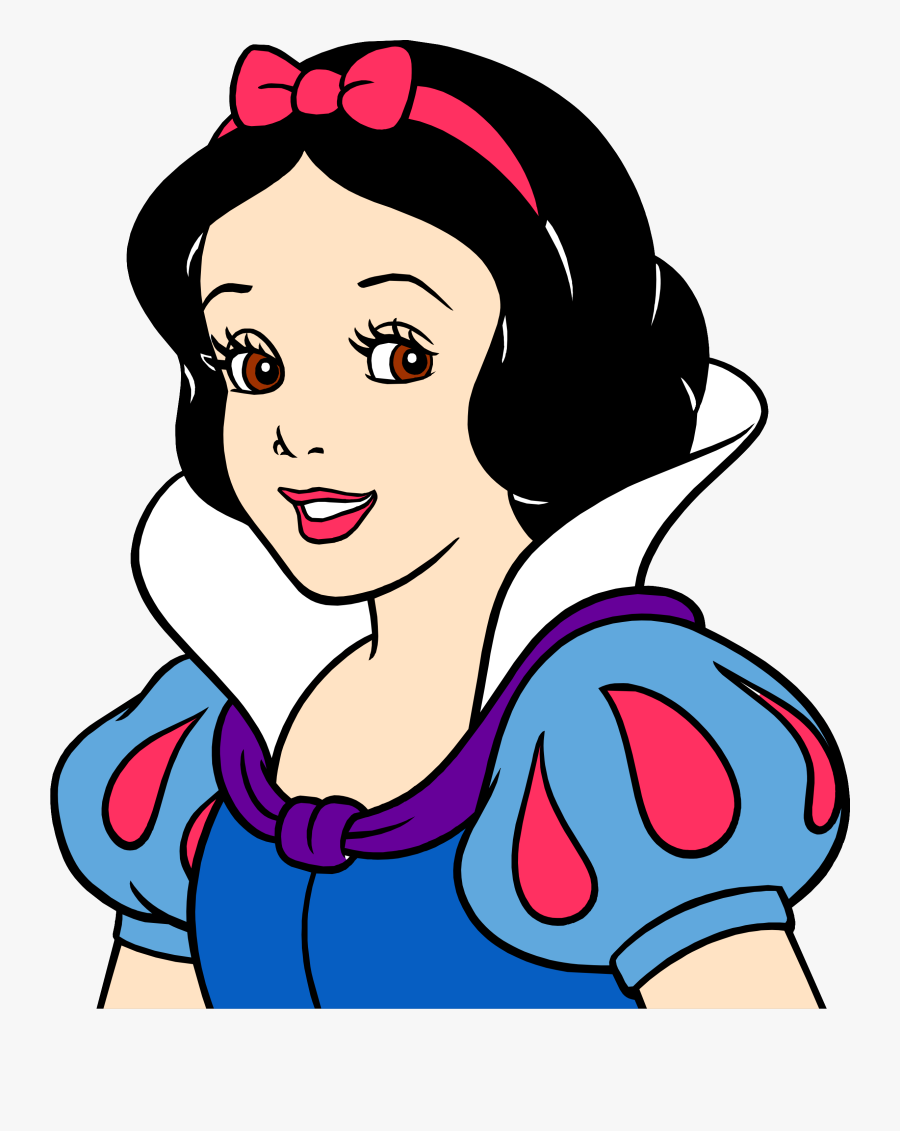 Face Snow White Coloring Pages, Transparent Clipart