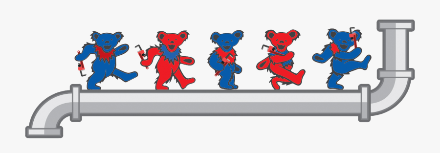 Clip Transparent In Indianapolis Grateful Dancing - Grateful Plumber, Transparent Clipart