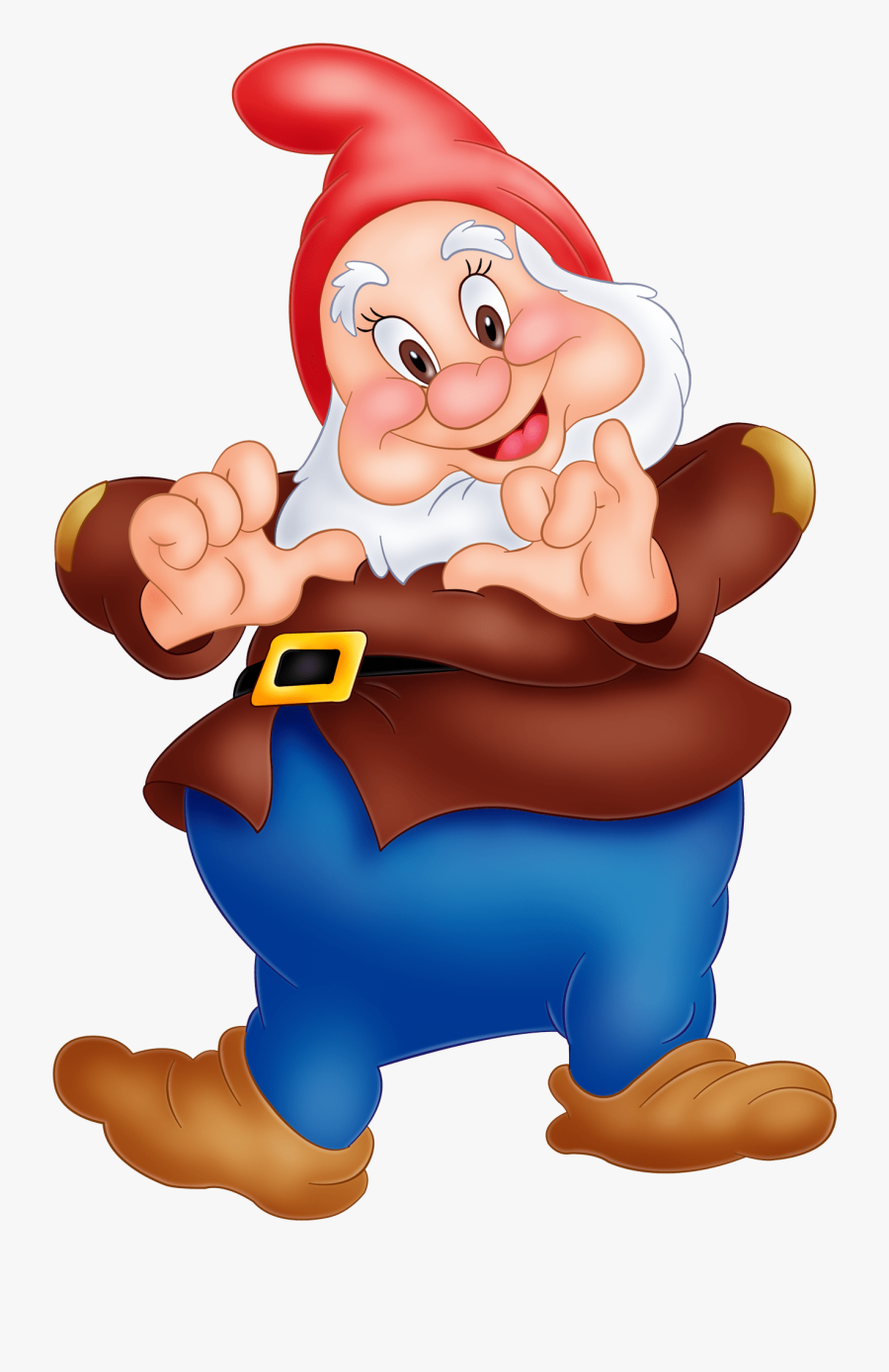 Snow White Happy Dwarf - Snow White Dwarfs Png, Transparent Clipart