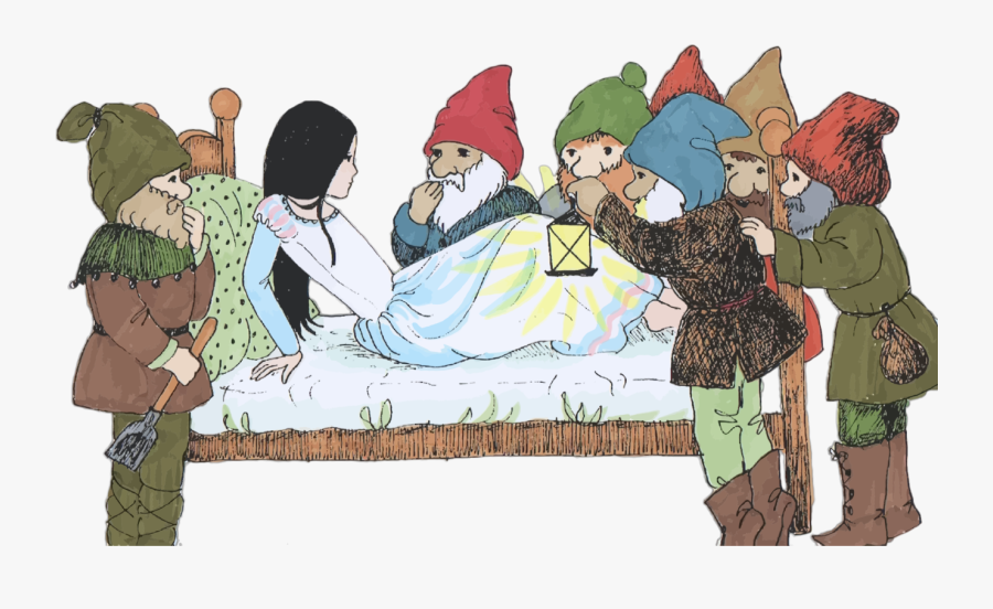 Human Behavior,plant,art - Snow White And Seven Dwarfs Png Clipart, Transparent Clipart