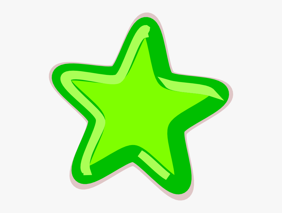 Green Star Svg Clip Arts - Green Star Png, Transparent Clipart