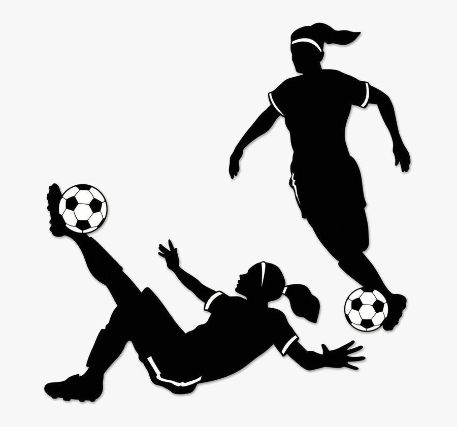 Soccer Girl Player Clipart Free Best Transparent Png - Girl Soccer