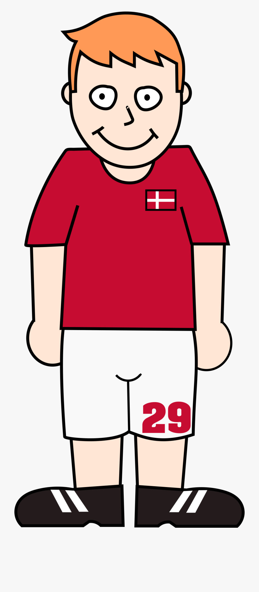 Football Player Clipart - World Cup Soccer Player Clipart Png, Transparent Clipart