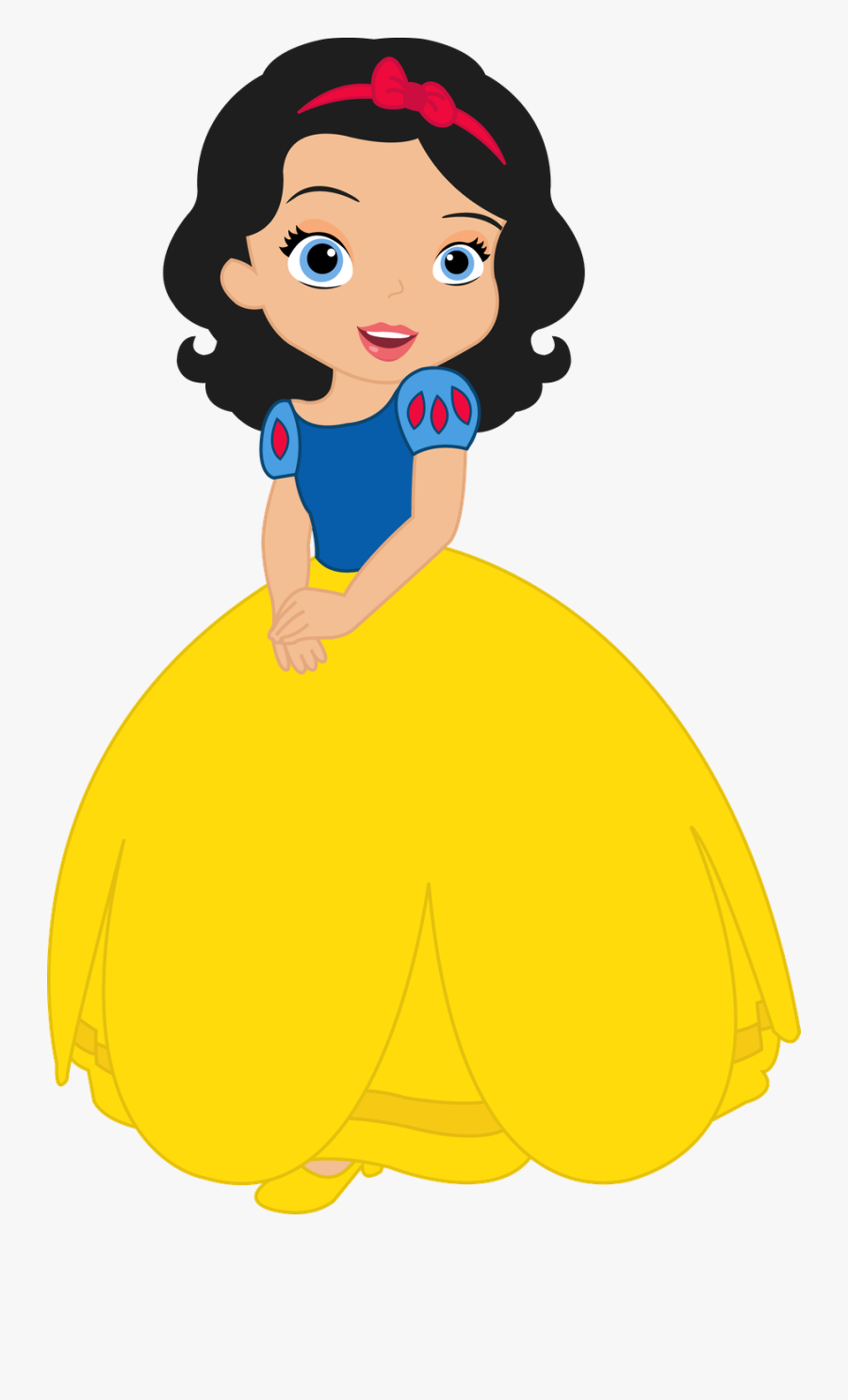 Princesas Disney Bebes Blanca Nieves, Transparent Clipart