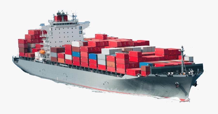 Transparent Cargo Ship Clipart - Container Ship Png, Transparent Clipart