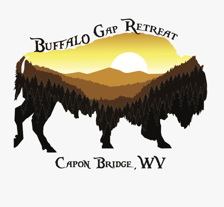 Bison Silhouette Side Clipart , Png Download - Buffalo Gap Retreat, Transparent Clipart