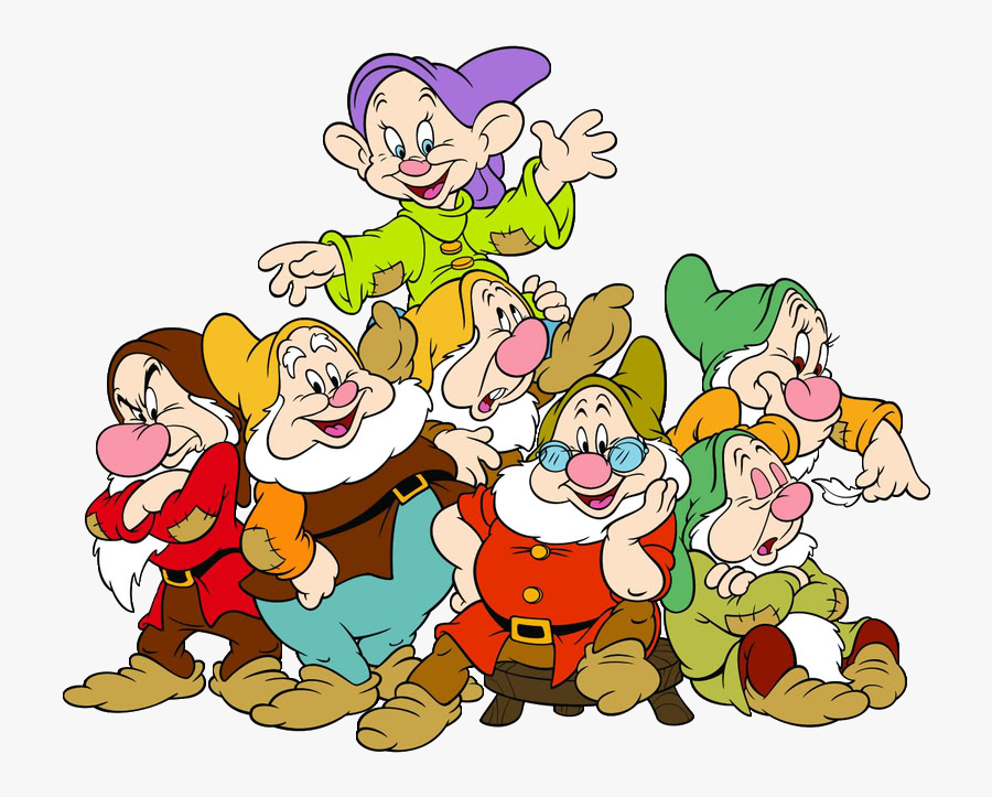 Snow White Clip Art - Seven Dwarfs Clipart, Transparent Clipart