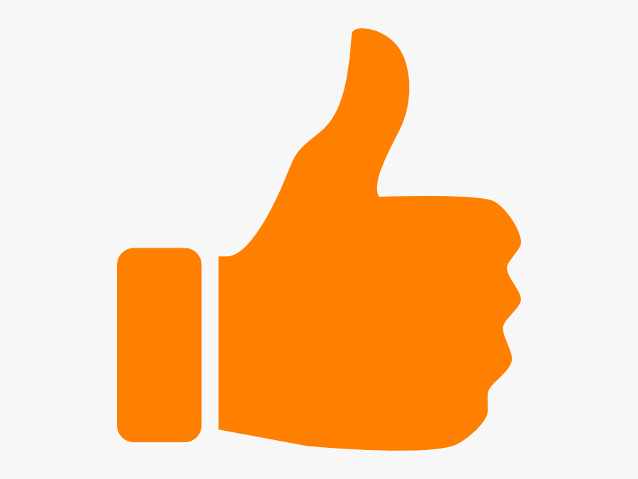 Transparent Background Thumbs Up Icon, Transparent Clipart