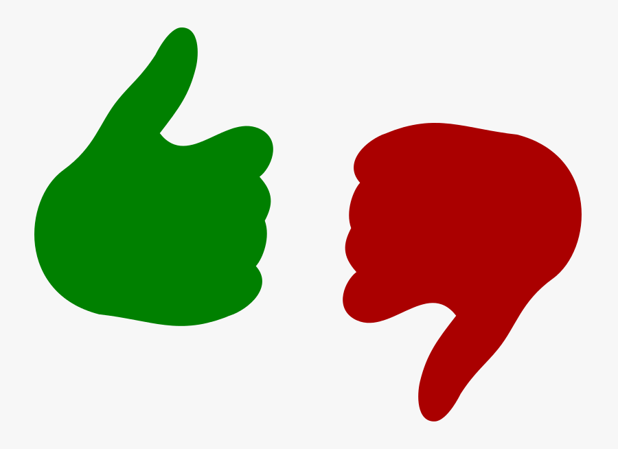 Thumb Up And Down - Thumbs Up And Down Png, Transparent Clipart
