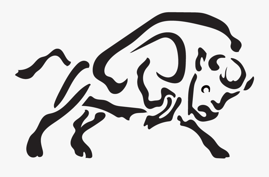 Bison Symbol Clipart , Png Download - Illustration, Transparent Clipart