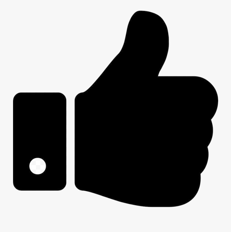 Thumbs Up Clipart Thumb Image Transparent Png - Thumb Up Icon Vector, Transparent Clipart