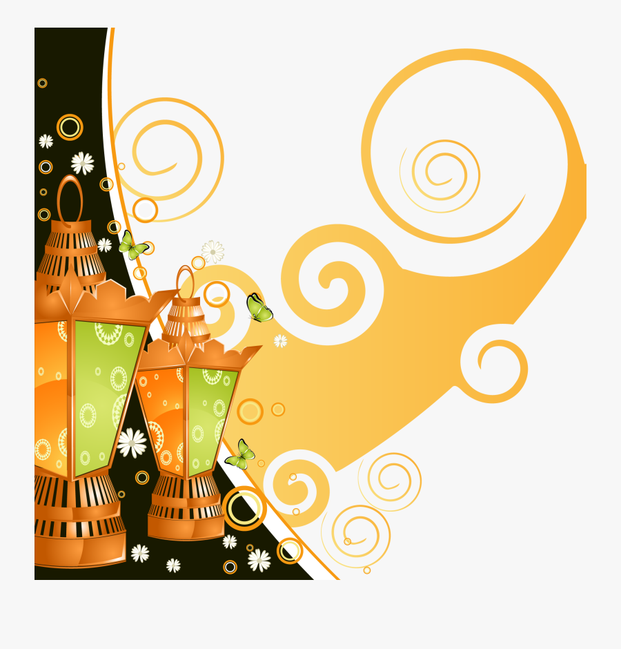 And Beautiful Quran Ramadan Illustration Lamp Patterns - Beautiful Al Quran Png, Transparent Clipart