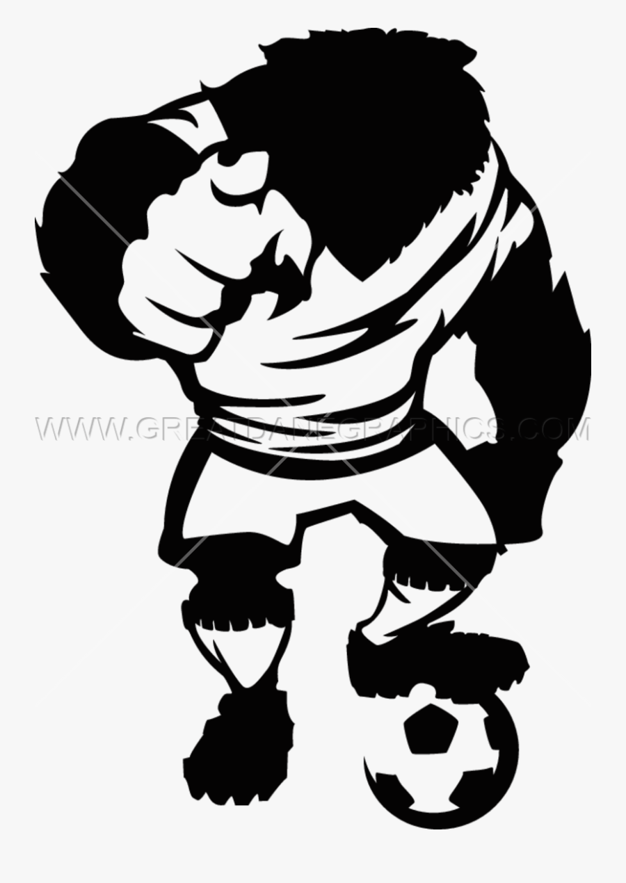Bear Soccer Player - Bear Soccer, Transparent Clipart