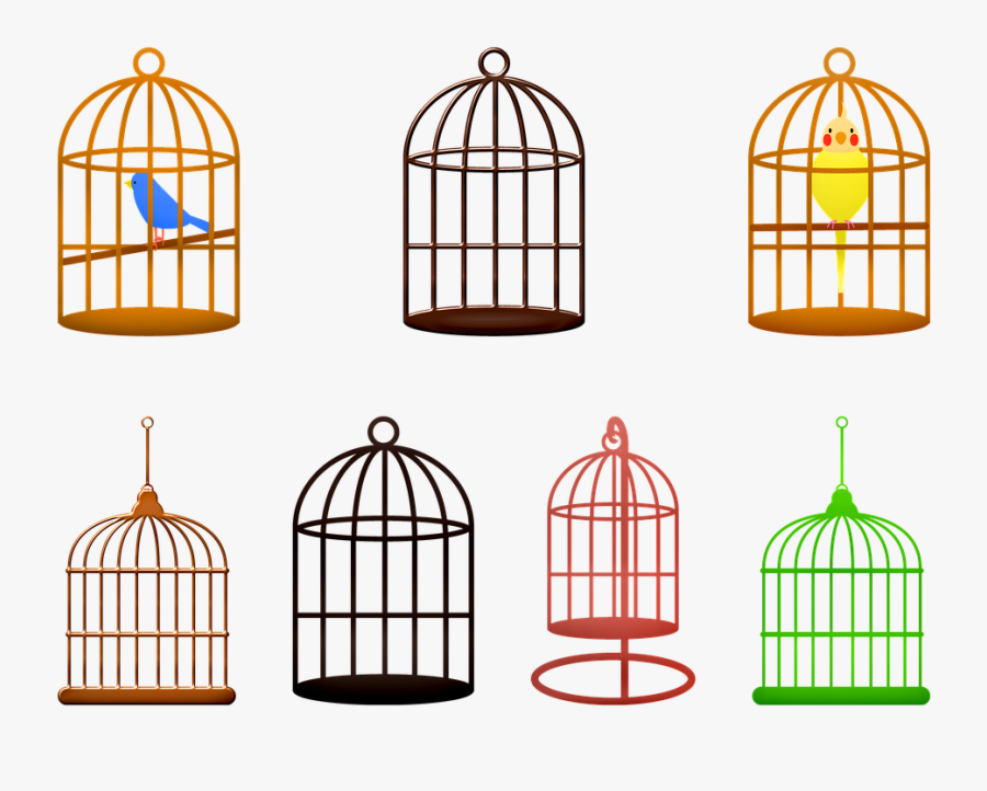 Transparent Birdcage Png - Cage, Transparent Clipart