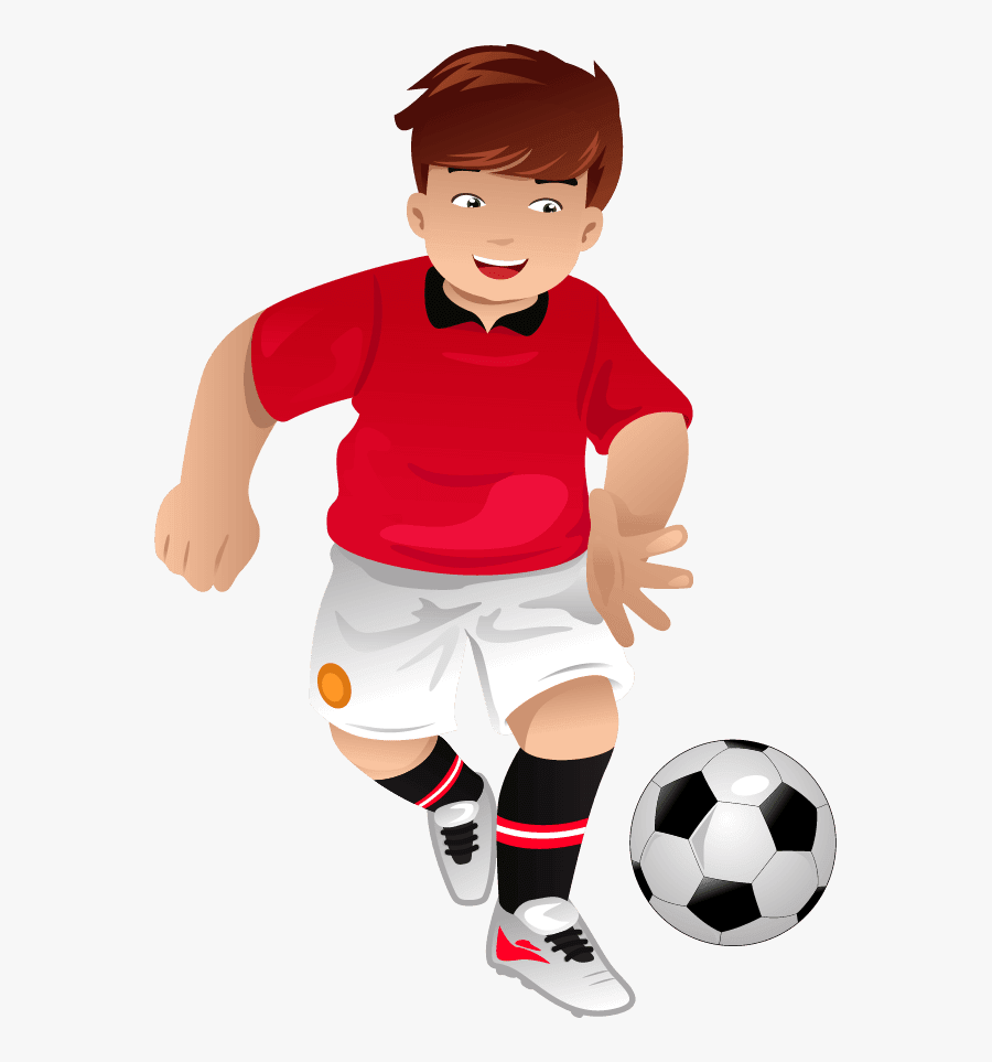 Cartoon Soccer Player Png, Transparent Clipart
