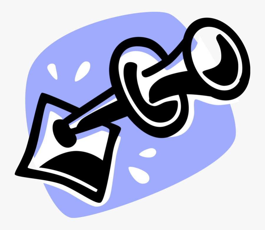 Push Pin Or Thumb, Transparent Clipart