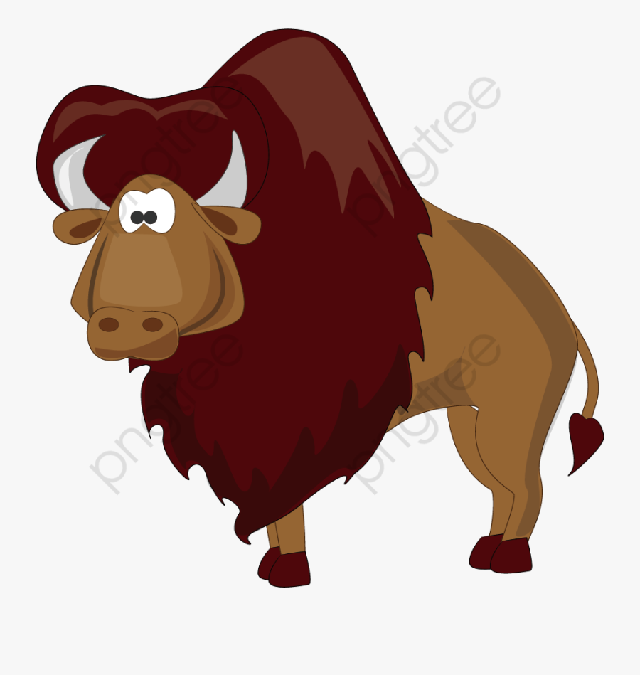 African Buffalo - Transparent Buffalo Clip Art, Transparent Clipart