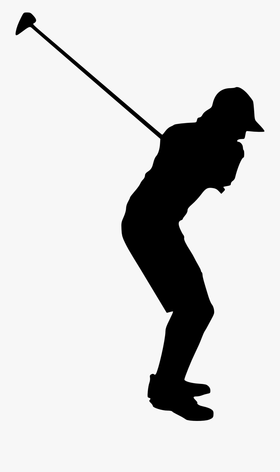Clipart Stock Silhouette Clip Art At - Woman Silhouette Golf Png, Transparent Clipart