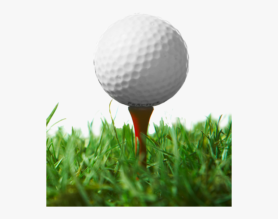 Golf Ball Clipart High Resolution - Golf Ball Tee Grass, Transparent Clipart