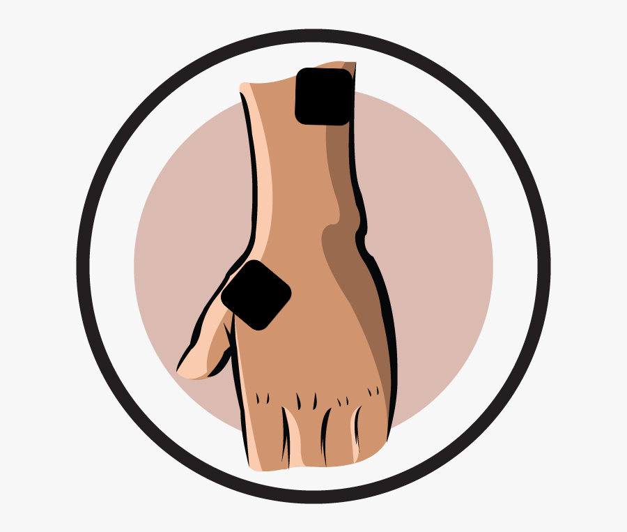 Vector Library Flexor Of Finger Wrist Ireliev Fingerwrist - Tens Unit Placement For Thumb Pain, Transparent Clipart