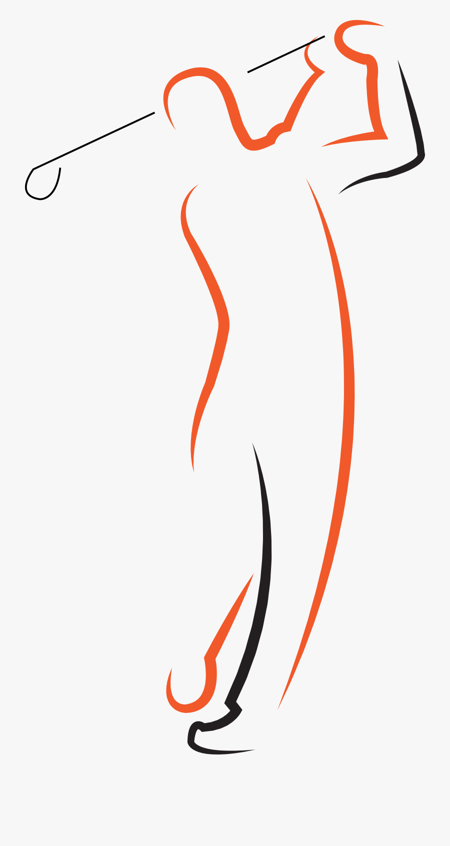 Golfing Clipart Golf Lesson, Transparent Clipart