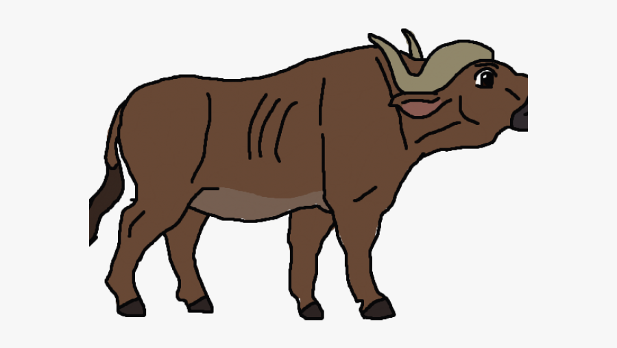 African Buffalo Clipart, Transparent Clipart