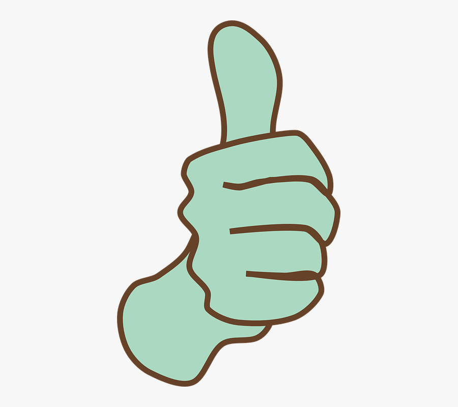 Ok Clipart Thumb - Thumbs Up Clipart, Transparent Clipart