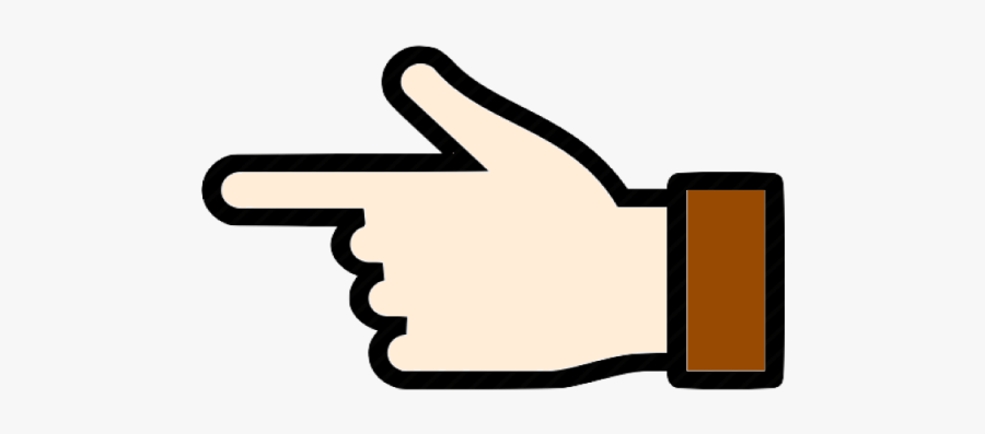 Thumb Clipart Feedback - Finger Pointing Finger Icon Png, Transparent Clipart
