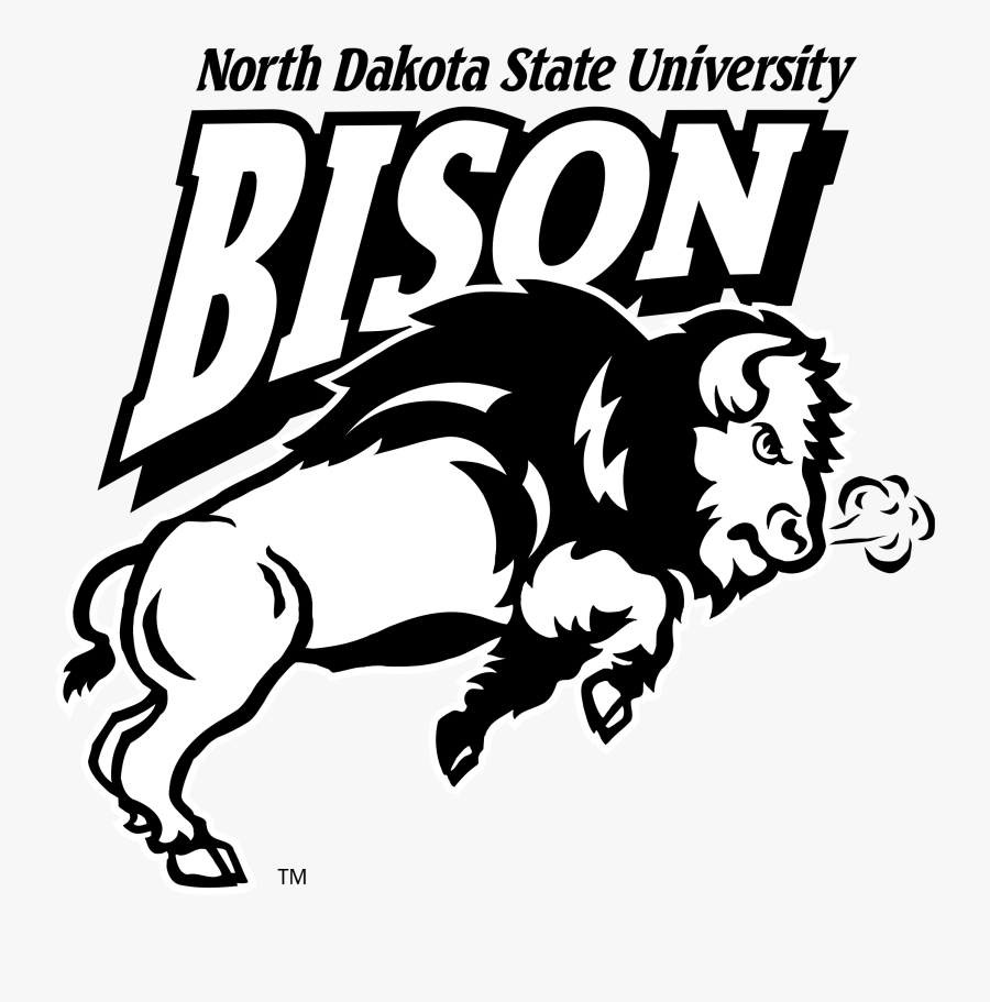 Ndsu Bison Logo Png Transparent - Ndsu Bison Coloring Pages, Transparent Clipart
