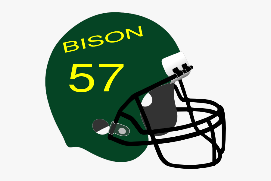 Football Helmet Clipart Green, Transparent Clipart