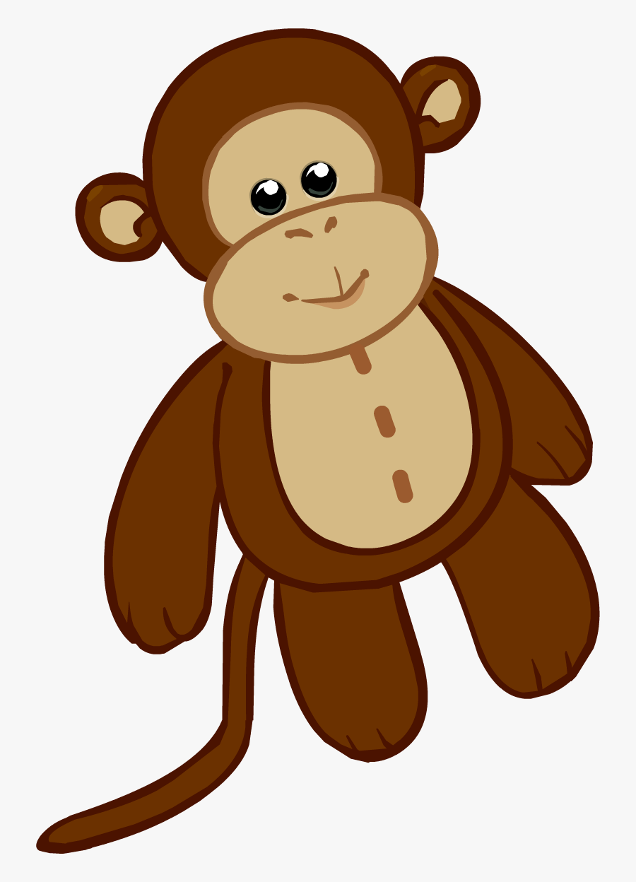 Image Monkey Stuffie Icon - Mono De Peluche Png, Transparent Clipart