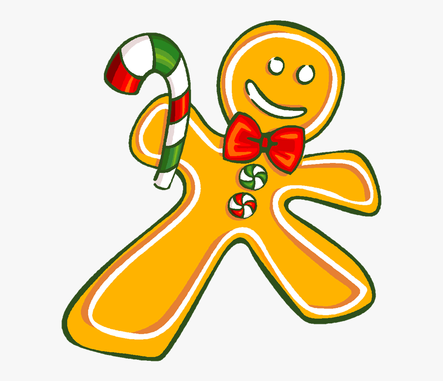 We Also Studied Winter Holidays Celebrated Around The - Gingerbread Man, Transparent Clipart