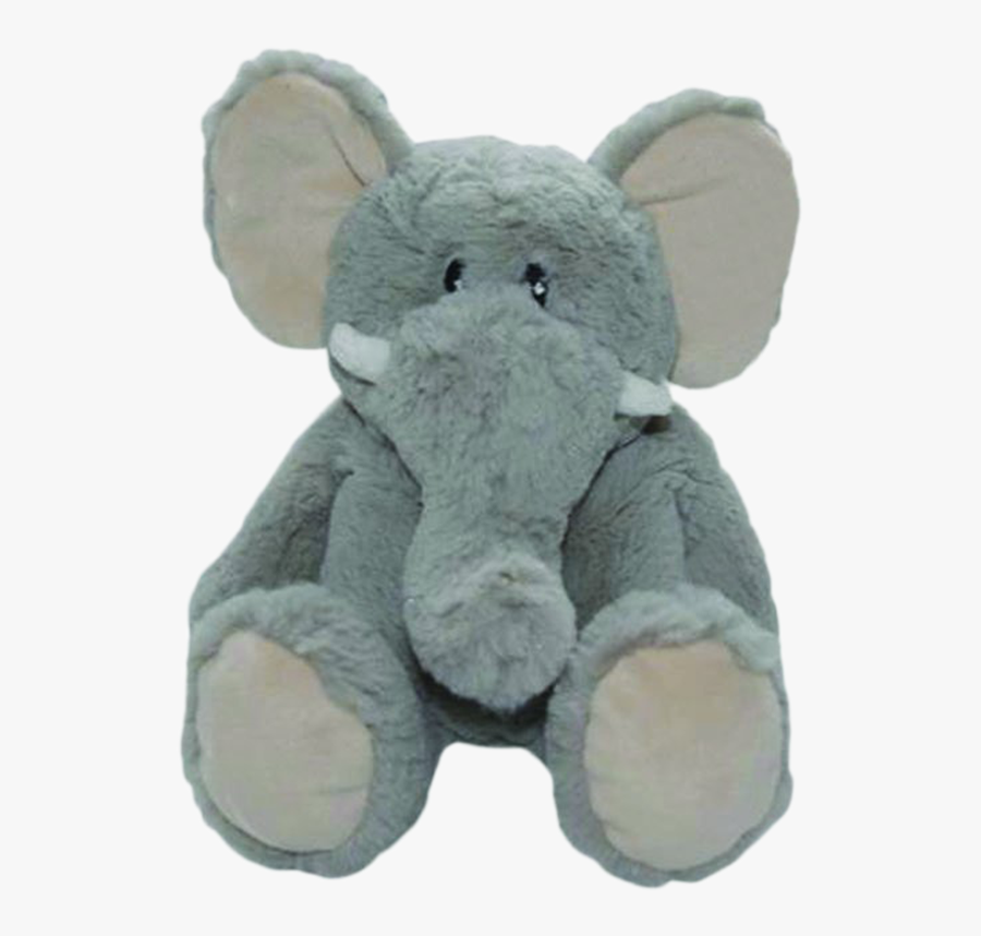 Elephant Clipart Stuffed Animal - Elefante Peluche Png, Transparent Clipart